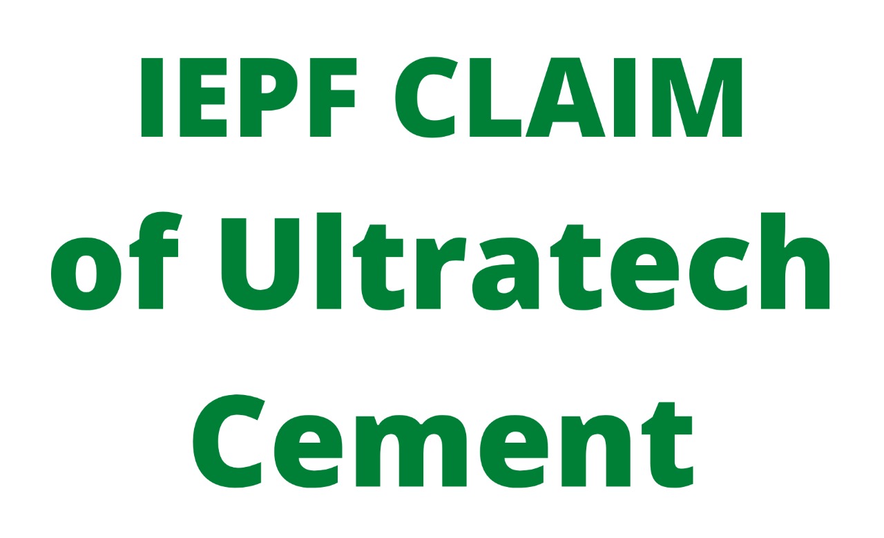 Whom to contact to claim from IEPF claim or IEPF refund of  ULTRATECH CEMENT LTD shares / unclaimed dividend of ULTRATECH CEMENT LTD shares?