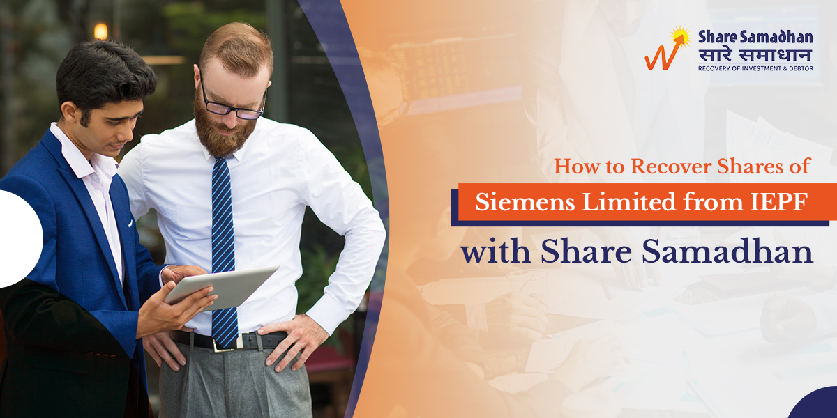 Recover Your Siemens Limited Shares from IEPF
